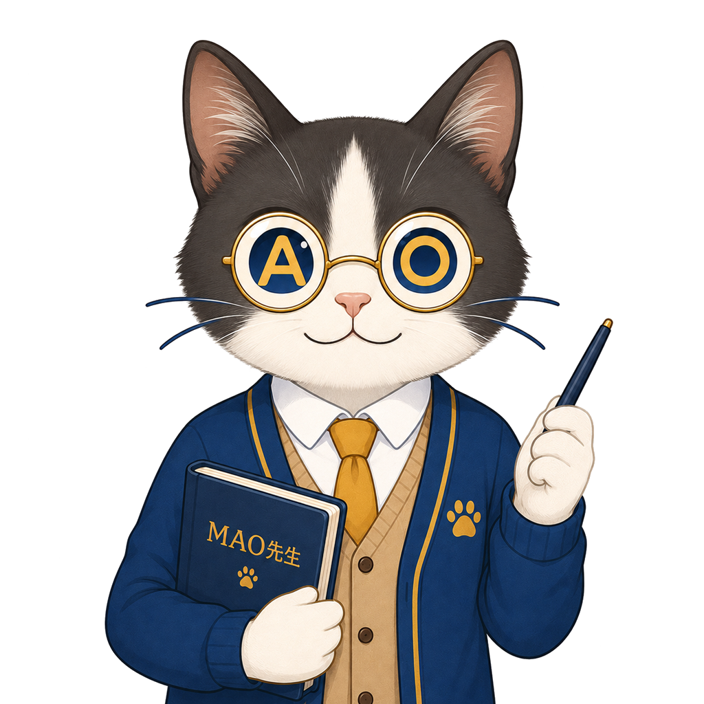 MAO先生（そら）の通常表情