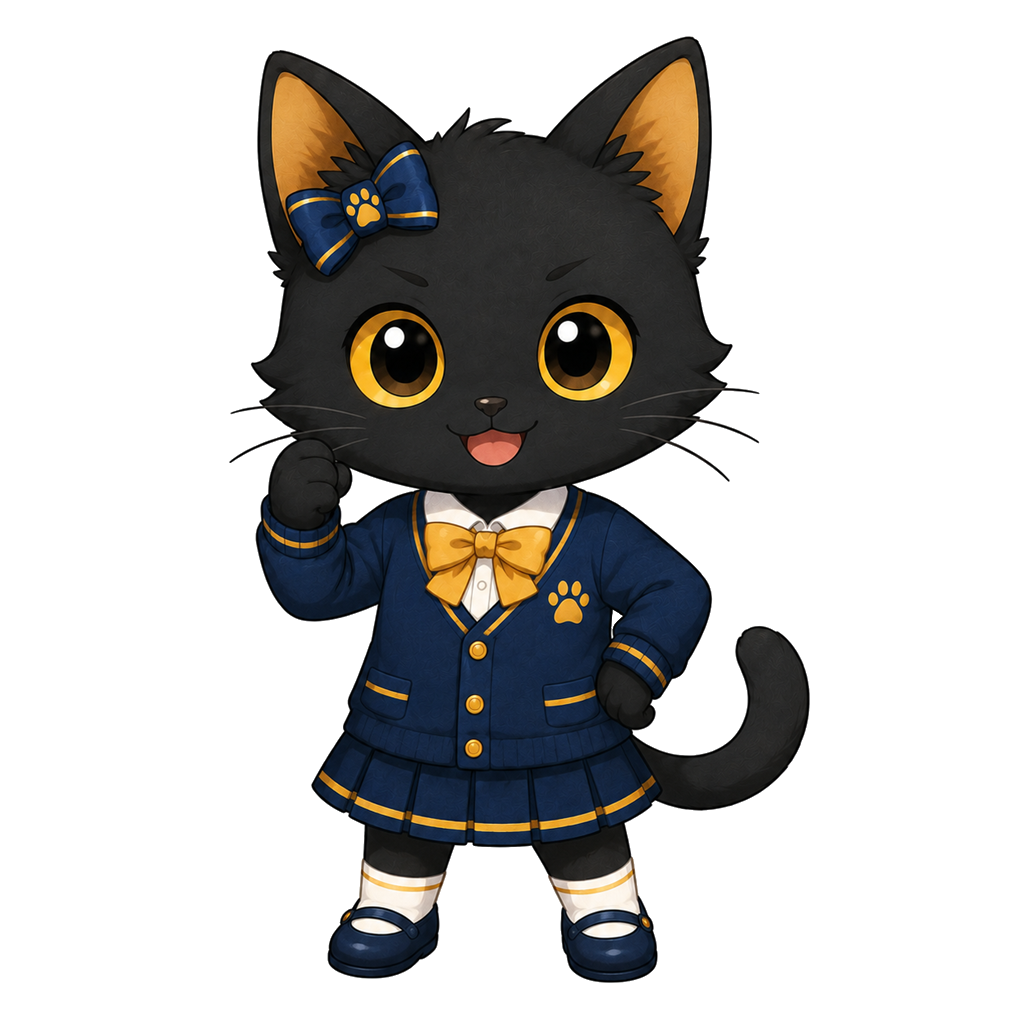 生徒うみちゃん・自信のある表情